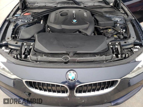 2017 BMW 4 Series 430i with VIN WBA4R7C52HK895575, listed as a Copart auction lot 79476264 with 57,288 mi miles and Clean Title. Bid and sale history available at DreamBid. Image 11.