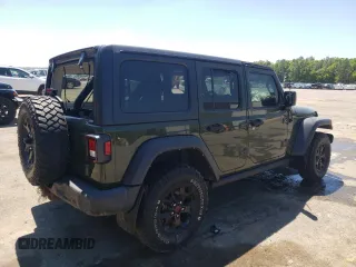 2021 Jeep Wrangler Unlimited Sport z VIN 1C4HJXDG3MW664439, wystawiony jako Copart lot #52171635 z przebiegiem Nie podano mil oraz Szkoda całkowita • Salvage title. Historia ofert i sprzedaży dostępna na DreamBid. Obrazek 3.