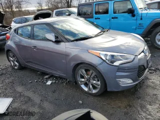 2016 Hyundai Veloster with VIN KMHTC6AD2GU283458, listed as a Copart auction lot 87025344 with 68,752 mi miles and Salvage Title. Bid and sale history available at carsss.com. Image 4.