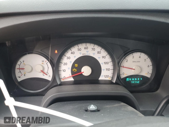 2010 Dodge Dakota with VIN 1D7CW2BK3AS110848, listed as a Copart auction lot 52712865 with 79,742 mi miles and Salvage title. Bid and sale history available at DreamBid. Image 9.