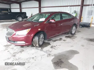 2015 Buick LaCrosse Leather with VIN 1G4GB5G31FF153803, listed as a IAAI auction lot 41814396 with 111,356 mi miles. Bid and sale history available at carsss.com. Image 2.