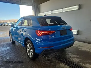 2023 Audi Q3 S line Premium with VIN WA1DECF32P1108964, listed as a IAAI auction lot 42889692 with 54,133 mi miles and . Bid and sale history available at DreamBid. Image 39.