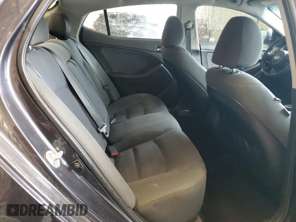2015 Kia Optima LX with VIN 5XXGM4A76FG462530, listed as a Copart auction lot 48503955 with 258,904 mi miles and Salvage Title. Bid and sale history available at DreamBid. Image 11.