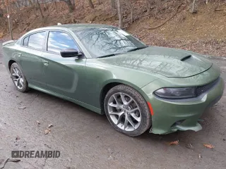 2023 Dodge Charger GT with VIN 2C3CDXHG7PH530519, listed as a IAAI auction lot 41208711 with 51,325 mi miles. Bid and sale history available at carsss.com. Image 1.
