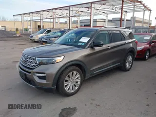 2021 Ford Explorer Limited with VIN 1FMSK8FH2MGB77611, listed as a IAAI auction lot 41951777 with 70,550 mi miles. Bid and sale history available at carsss.com. Image 2.