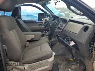 2010 Ford F-150 XL with VIN 1FTEX1E83AFA07593, listed as a Copart auction lot 51984025 with 210,405 mi miles and Salvage Title. Bid and sale history available at carsss.com. Image 7.