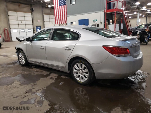 2013 Buick LaCrosse with VIN 1G4GA5ER1DF186033, listed as a Copart auction lot 88589525 with 0 mi miles and Non Repairable. Bid and sale history available at carsss.com. Image 2.