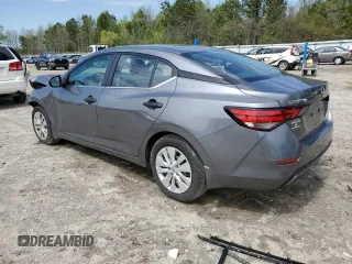 2024 Nissan Sentra S with VIN 3N1AB8BV4RY238946, listed as a Copart auction lot 51731525 with 8,675 mi miles and Salvage Title. Bid and sale history available at DreamBid. Image 2.