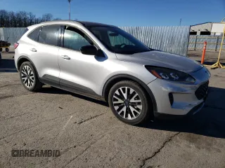 2020 Ford Escape SE Sport Hybrid with VIN 1FMCU0BZXLUB75278, listed as a Copart auction lot 46515075 with 32,263 mi miles and Salvage Title. Bid and sale history available at DreamBid. Image 4.