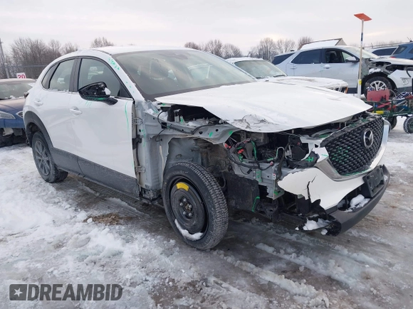 2021 Mazda CX-30 S with VIN 3MVDMBAL9MM221639, listed as a IAAI auction lot 41545920 with 57,239 mi miles and . Bid and sale history available at carsss.com. Image 1.