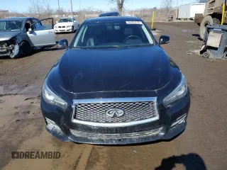 2016 Infiniti Q50 2.0t Premium with VIN JN1CV7AR1GM252477, listed as a Copart auction lot 50383735 with 162,622 mi miles and Salvage Title. Bid and sale history available at carsss.com. Image 5.