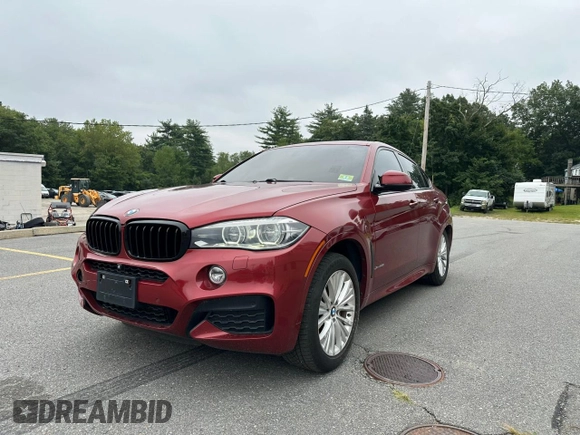 2015 BMW X6 xDrive50i with VIN 5UXKU6C59F0F93634, listed as a Copart auction lot 68158794 with 109,923 mi miles and Clean Title. Bid and sale history available at carsss.com. Image 1.
