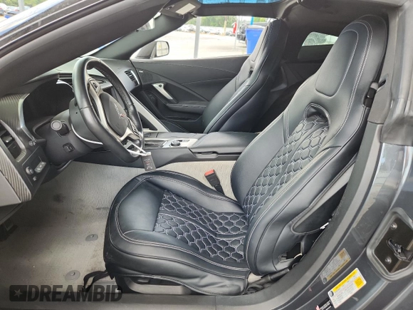 2018 Chevrolet Corvette Z06 1LZ with VIN 1G1YP2D66J5601225, listed as a Copart auction lot 63471035 with 37,067 mi miles and Clean title. Bid and sale history available at DreamBid. Image 7.