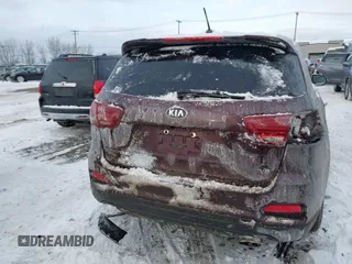 2019 Kia Sorento LX V6 with VIN 5XYPGDA5XKG569320, listed as a IAAI auction lot 41299982 with 115,407 mi miles. Bid and sale history available at carsss.com. Image 16.