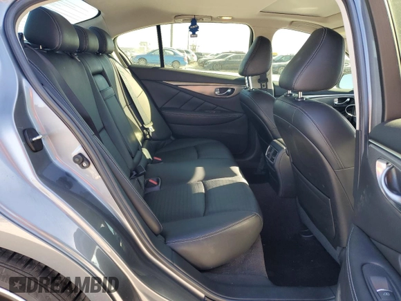 2018 Infiniti Q50 Sport with VIN JN1EV7AP8JM355507, listed as a Copart auction lot 88958005 with 67,852 mi miles and Salvage Title. Bid and sale history available at carsss.com. Image 10.