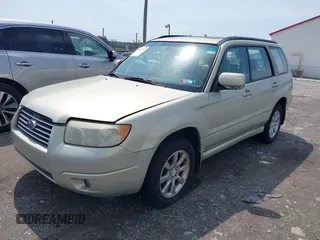 2007 Subaru Forester X w/Premium Pkg with VIN JF1SG656X7H710030, listed as a IAAI auction lot 42027771 with 201,433 mi miles. Bid and sale history available at carsss.com. Image 2.