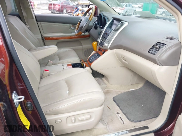2008 Lexus RX 350 with VIN JTJGK31U480014973, listed as a IAAI auction lot 41921459 with 73,309 mi miles and . Bid and sale history available at DreamBid. Image 5.