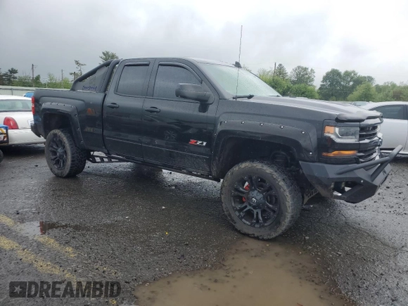 2016 Chevrolet Silverado 1500 LT with VIN 1GCVKRECXGZ383216, listed as a Copart auction lot 56497415 with 105,894 mi miles and Salvage Title. Bid and sale history available at DreamBid. Image 4.