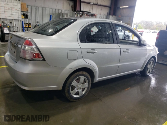 2011 Chevrolet Aveo 1LT z VIN KL1TD5DE6BB154327, wystawiony jako Copart lot #51313085 z przebiegiem 76 402 mil mil oraz Szkoda całkowita • Salvage title. Historia ofert i sprzedaży dostępna na DreamBid. Obrazek 3.