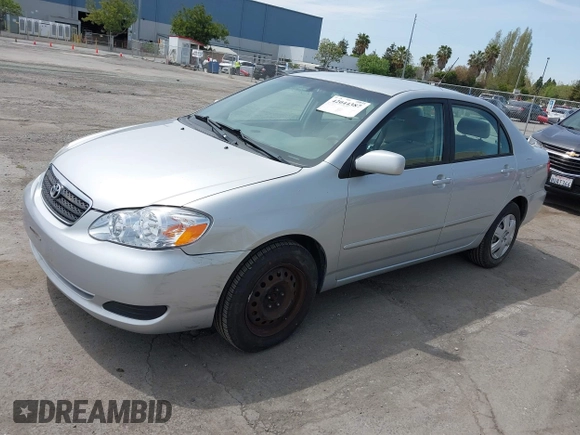 2008 Toyota Corolla CE with VIN 1NXBR32E18Z037437, listed as a IAAI auction lot 42044387 with 127,116 mi miles and . Bid and sale history available at DreamBid. Image 17.