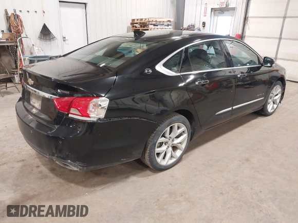 2018 Chevrolet Impala Premier with VIN 2G1125S36J9163755, listed as a IAAI auction lot 41969080 with 115,571 mi miles and . Bid and sale history available at DreamBid. Image 4.