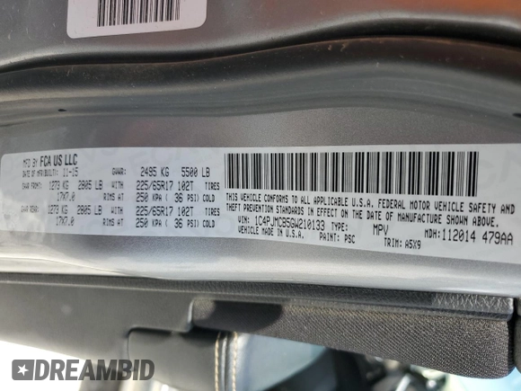 2016 Jeep Cherokee Latitude with VIN 1C4PJMCB5GW210133, listed as a Copart auction lot 61161545 with 222,461 mi miles and Clean title. Bid and sale history available at DreamBid. Image 13.