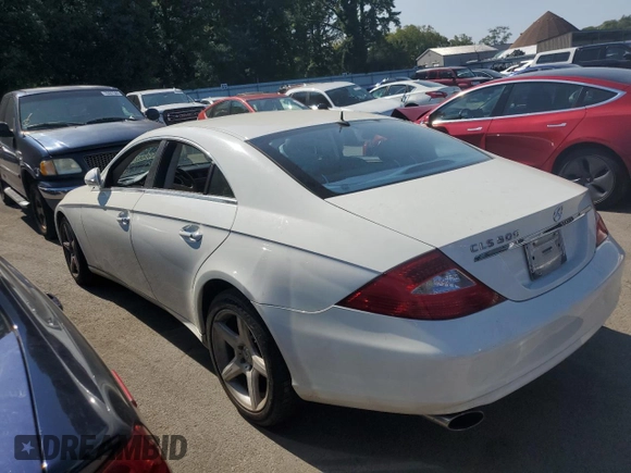 2006 Mercedes-Benz CLS-Class with VIN WDDDJ75X46A015235, listed as a Copart auction lot 69666204 with 0 mi miles and Salvage Title. Bid and sale history available at carsss.com. Image 2.