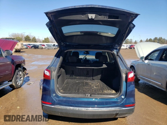 2021 Chevrolet Equinox LT with VIN 2GNAXUEV5M6148158, listed as a Copart auction lot 46688855 with 109,271 mi miles and Salvage Title. Bid and sale history available at DreamBid. Image 6.