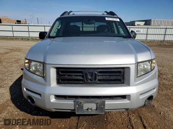 2006 Honda Ridgeline RTL with VIN 2HJYK16526H509772, listed as a Copart auction lot 55170775 with 297,623 mi miles and Clean Title. Bid and sale history available at carsss.com. Image 5.