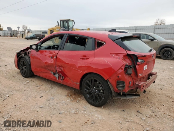 2024 Subaru Impreza RS with VIN JF1GUHJC0R8235853, listed as a Copart auction lot 83741994 with 30,720 mi miles and Salvage Title. Bid and sale history available at carsss.com. Image 2.