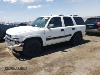 2001 Chevrolet Tahoe LT with VIN 1GNEC13T11R182966, listed as a Copart auction lot 59790665 with 336,438 mi miles and Salvage title. Bid and sale history available at DreamBid. Image 1.