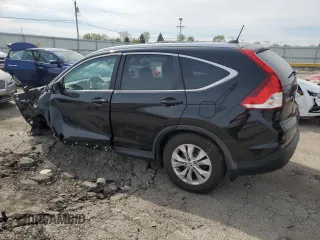 2013 Honda CR-V EX-L z VIN 2HKRM4H76DH684744, wystawiony jako Copart lot #55148985 z przebiegiem Nie podano mil oraz Szkody całkowita. Historia ofert i sprzedaży dostępna na DreamBid. Obrazek 2.