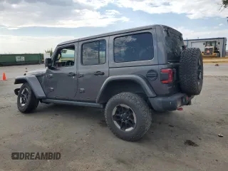 2018 Jeep Wrangler Unlimited Rubicon с VIN 1C4HJXFG1JW213986, выставлен на аукционе Copart как лот 60752665 с пробегом 112 214 миль миль и Списание • Salvage title. История ставок и продаж доступна на DreamBid. Изображение 2.