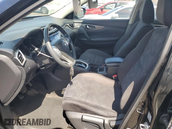 2015 Nissan Rogue S with VIN KNMAT2MV9FP538063, listed as a Copart auction lot 53088515 with 151,512 mi miles and Salvage Title. Bid and sale history available at carsss.com. Image 7.