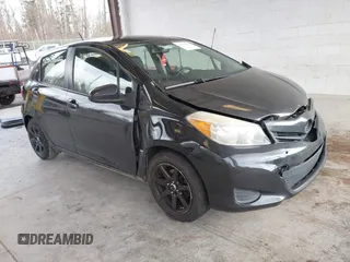 2013 Toyota Yaris L with VIN JTDKTUD32DD555705, listed as a IAAI auction lot 41712947 with 181,256 mi miles. Bid and sale history available at carsss.com. Image 1.