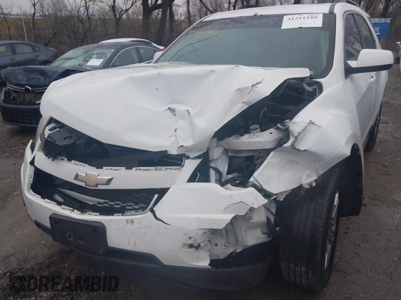 2013 Chevrolet Equinox LT with VIN 2GNFLDE36D6158312, listed as a IAAI auction lot 41211180 with 192,268 mi miles and . Bid and sale history available at DreamBid. Image 6.