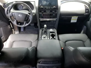 2023 Nissan Armada SV with VIN JN8AY2ACXP9180180, listed as a Copart auction lot 66499514 with Not Provided miles and Salvage Title. Bid and sale history available at carsss.com. Image 8.