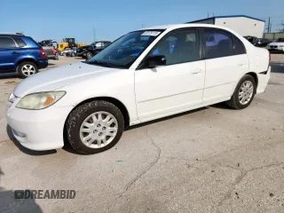 2004 Honda Civic LX z VIN 2HGES16594H639327, wystawiony jako Copart lot #59175775 z przebiegiem 151 172 mil mil oraz Szkoda całkowita • Salvage title. Historia ofert i sprzedaży dostępna na DreamBid. Obrazek 1.