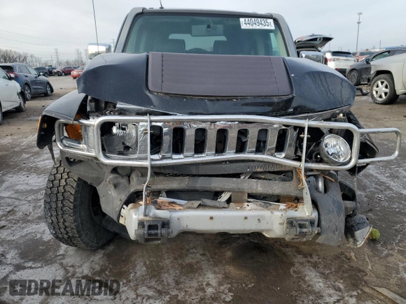 2008 Hummer H3 SUV Alpha with VIN 5GTEN63L788187825, listed as a Copart auction lot 44049435 with 207,902 mi miles and Salvage Title. Bid and sale history available at carsss.com. Image 5.