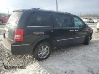 2010 Chrysler Town & Country Limited with VIN 2A4RR7DX2AR387410, listed as a Copart auction lot 43850825 with 174,436 mi miles and Clean Title. Bid and sale history available at carsss.com. Image 3.