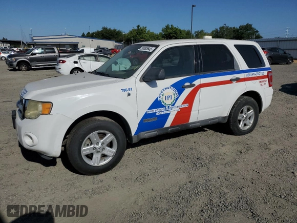 2008 Ford Escape Hybrid with VIN 1FMCU49H18KD68586, listed as a Copart auction lot 58385645 with 98,642 mi miles and Clean title. Bid and sale history available at DreamBid. Image 1.