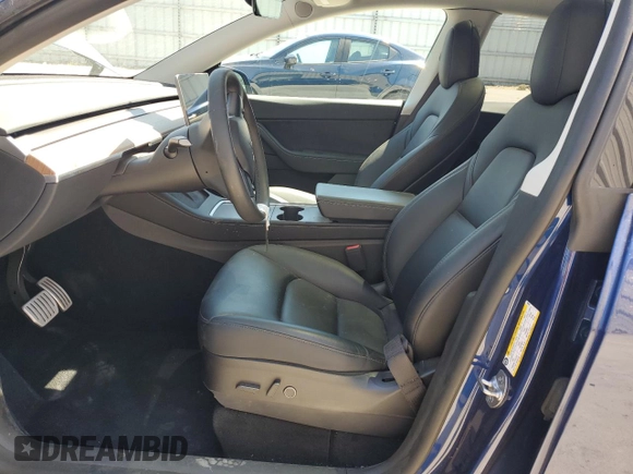 2022 Tesla Model Y Performance with VIN 7SAYGDEF4NF489629, listed as a Copart auction lot 64181775 with 22,120 mi miles and Salvage title. Bid and sale history available at DreamBid. Image 7.