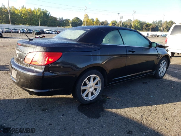 2009 Chrysler Sebring Touring with VIN 1C3LC55D49N552943, listed as a Copart auction lot 75777164 with 79,424 mi miles and Salvage Title. Bid and sale history available at carsss.com. Image 3.