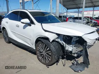 2024 Lexus RX with VIN 2T2BAMBA3RC022849, listed as a IAAI auction lot 41819024 with 8,936 mi miles. Bid and sale history available at carsss.com. Image 1.