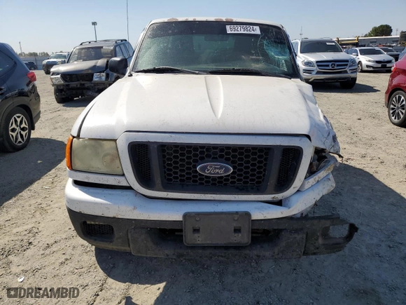 2004 Ford Ranger Edge with VIN 1FTYR14E34PB66708, listed as a Copart auction lot 69279824 with 0 mi miles and Salvage Title. Bid and sale history available at carsss.com. Image 5.