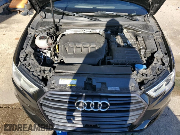 2020 Audi A3 Sedan Premium with VIN WAUAUGFF0LA105713, listed as a Copart auction lot 80308544 with 39,796 mi miles and Salvage Title. Bid and sale history available at carsss.com. Image 12.