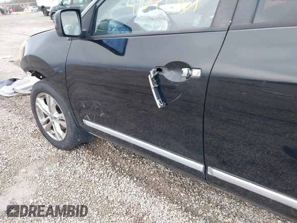 2013 Nissan Rogue S with VIN JN8AS5MV4DW115838, listed as a IAAI auction lot 41649461 with 163,783 mi miles and . Bid and sale history available at DreamBid. Image 15.