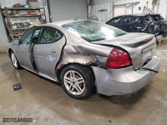 2006 Pontiac Grand Prix GT with VIN 2G2WR584161184385, listed as a Copart auction lot 83480544 with 176504 miles and Salvage Title. Bid and sale history available at carsss.com. Image 2.