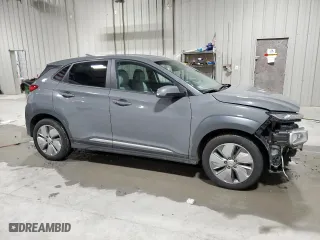 2021 Hyundai Kona Electric Ultimate with VIN KM8K53AG5MU129255, listed as a Copart auction lot 79914323 with 50,557 mi miles. Bid and sale history available at carsss.com. Image 4.