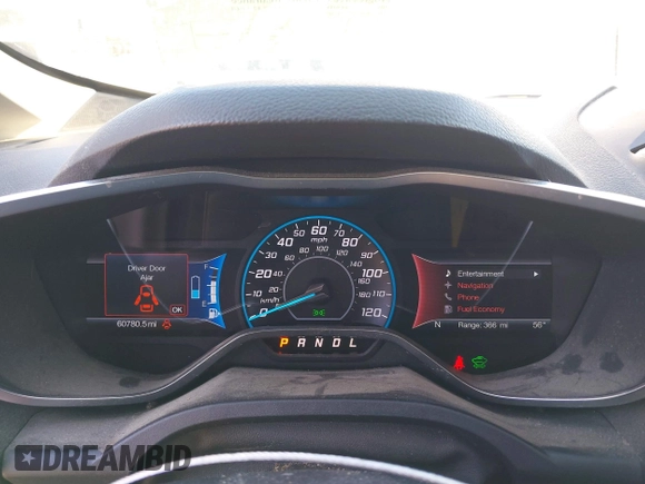 2017 Ford C-Max Energi SE with VIN 1FADP5EU8HL100904, listed as a IAAI auction lot 41474814 with 60,780 mi miles. Bid and sale history available at carsss.com. Image 7.